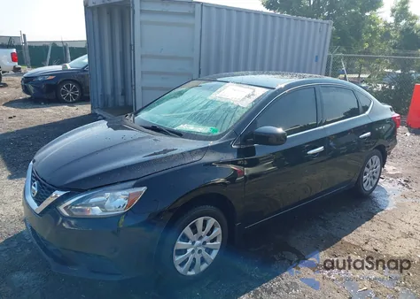 2018 Nissan Sentra S/Sv/Sr/Sl from USA, damaged, VIN 3N1AB7AP8JY342194